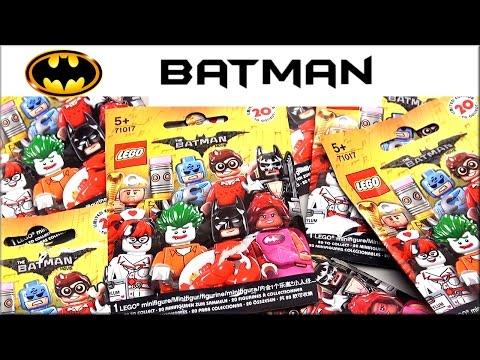 LEGO минифигурки ЛЕГО Фильм: Бэтмен (71017) Обзор