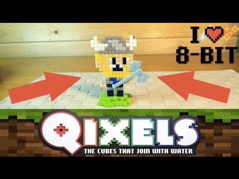 Qixels - Квикселс Набор для творчества - Пиксельные игрушки - 8 Bit