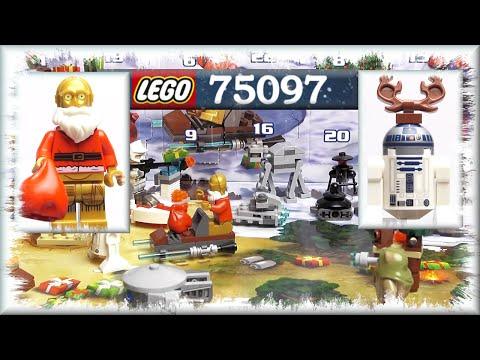 Распаковка Лего Звездные войны календарь (75097) - LEGO Star Wars Advent Calendar
