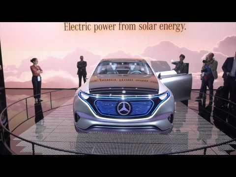 Mercedes-Benz EQ Concept // Париж 2016 // АвтоВести Online